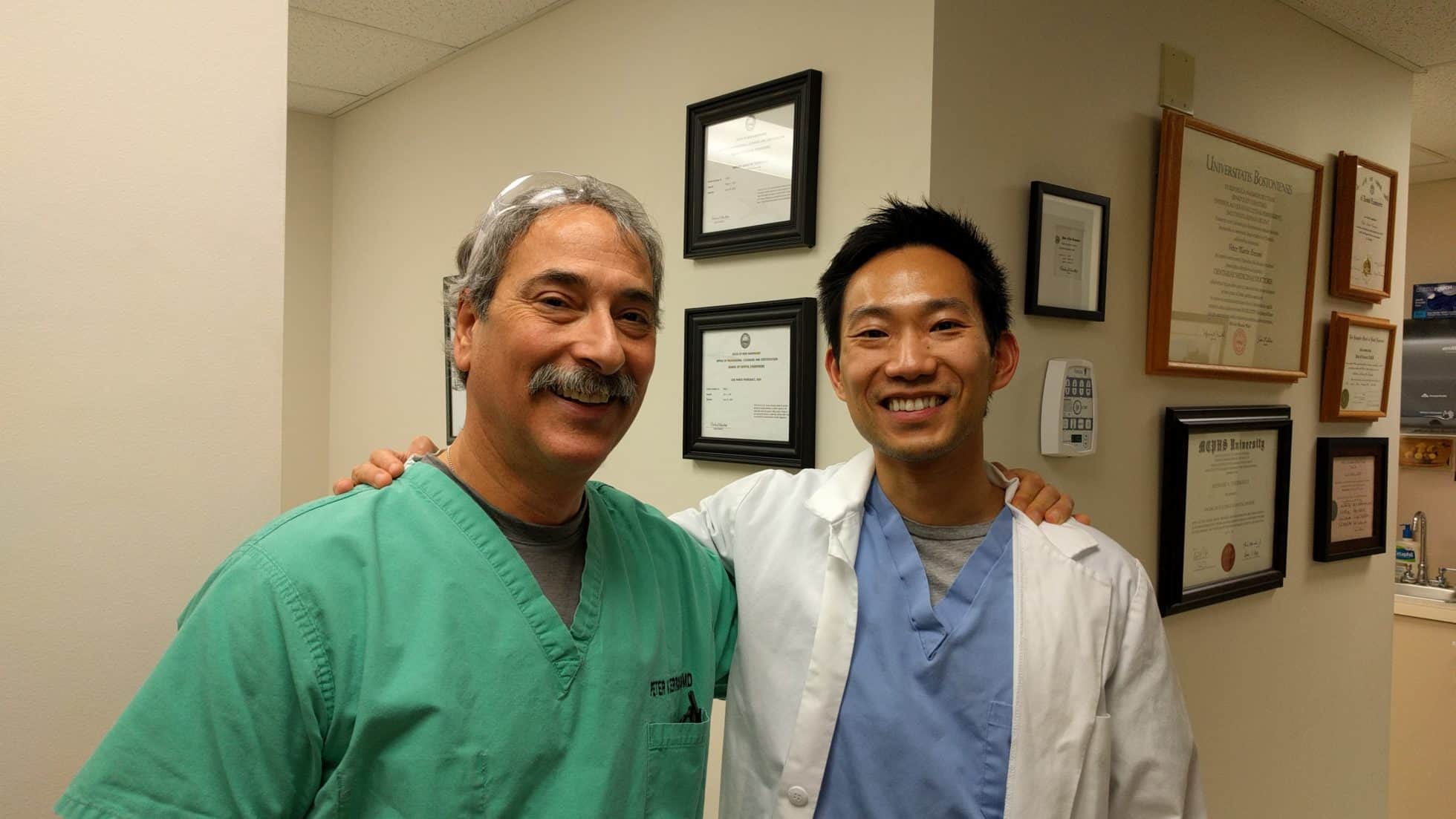 Dr. Cerroni and Dr. Lee